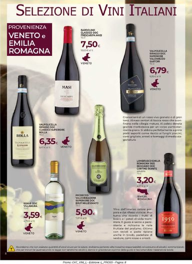 Volantino Coop - Coop - Selezione di Vini Italiani valido dal 22/10 al 18/11 - pagina 8
