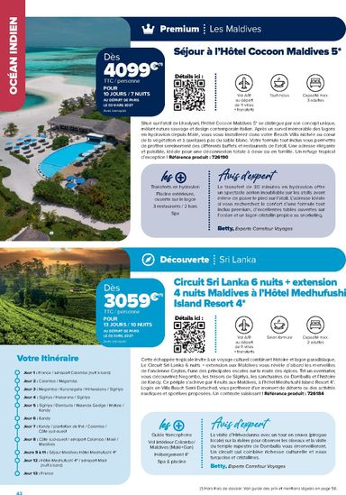 Catalogue Carrefour - Carrefour - Séjours & Circuits valable dès le 14/08 au 31/03 - page 42