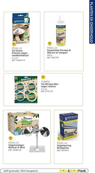 Folder Brico - Brico - Tuin catalogus van 01/03 tot 31/12 - side 157