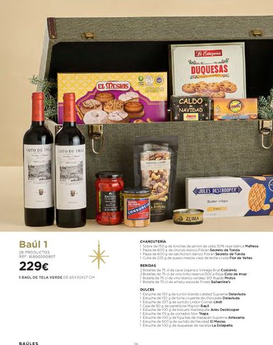 Folleto El Corte Inglés - El Corte Inglés - Cestas de Navidad del 09/10 al 25/12 - página 56