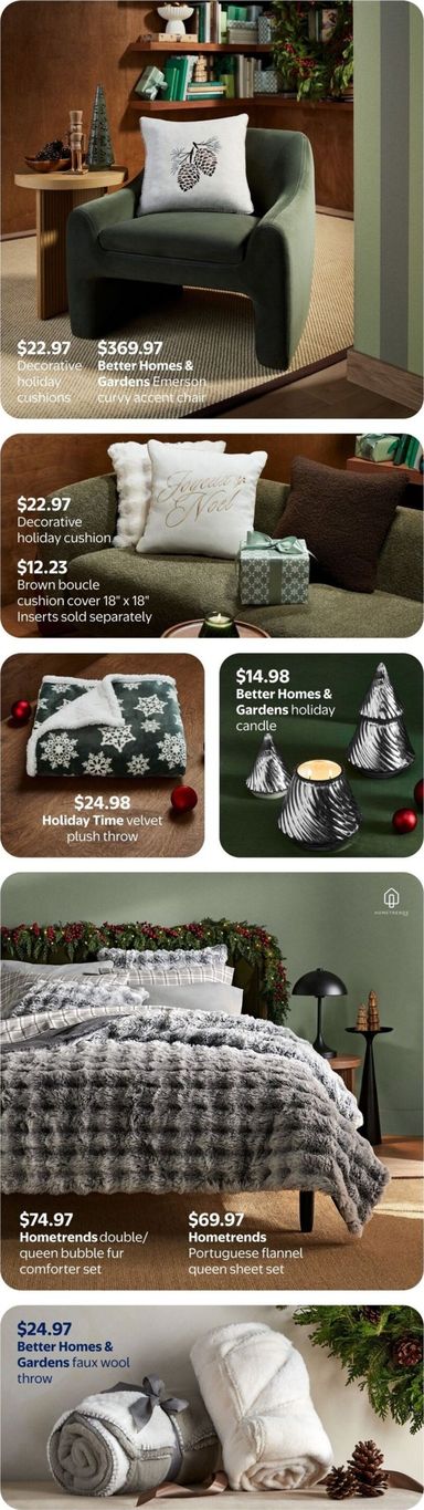 Flyer Walmart - Walmart - Holiday in Style valid since 10-29 until 11-25 - page 7