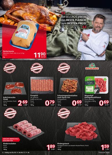 Prospekt Selgros - Selgros - Food gültig ab 05.11. bis 11.11. - seite 2