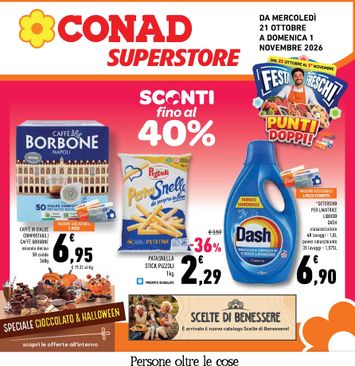 Volantino Conad Superstore - Conad Superstore valido dal 21/10 al 01/11 - pagina 1