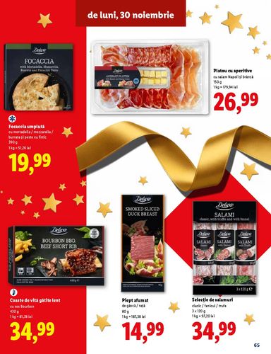 Catalogul Lidl - Lidl - Deluxe de la 19.10. până la 31.12. - pagina 65