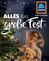 Hofer Rakúsko - Unser Weihnachtskatalog platný od piatku 30.10.2026