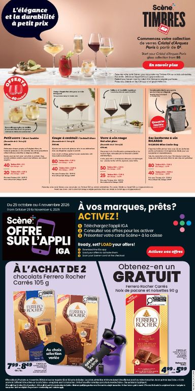 Flyer IGA - IGA valid since 10-29 until 11-04 - page 17