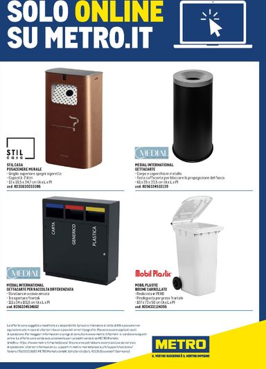 Volantino METRO - Metro - Catalogo Detergenza valido dal 04/06 al 04/06 - pagina 72