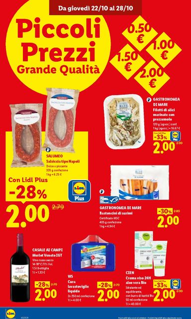 Volantino Lidl - Lidl valido dal 22/10 al 28/10 - pagina 12