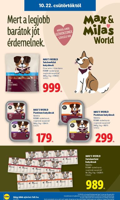 Akciós újság Lidl - Lidl érvényes 10.22.-tól 10.28.-ig - 24 oldal