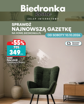 Biedronka - Home obowiązuje od soboty 10.10.2026