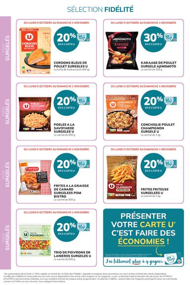 Catalogue Super U - Super U - Ma sélection Carte U valable dès le 05/10 au 01/11 - page 40