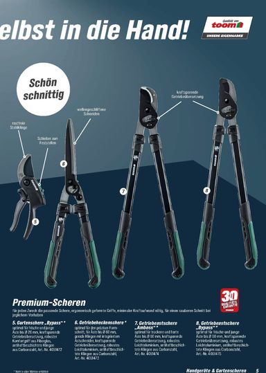 Prospekt toom - Toom - Gartenpflege & Teich gültig ab 01.03. bis 31.12. - seite 5
