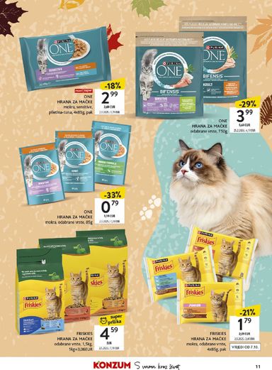 Katalog Konzum - Konzum - Jesenska Čarolija vrijedi od 05.10. do 18.10. - stranica 11