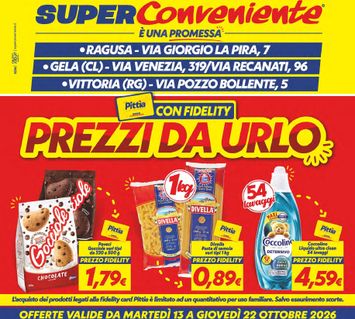 Volantino Super Conveniente - Super Conveniente - Ragusa/Gela/Vittoria valido dal 13/10 al 22/10 - pagina 1