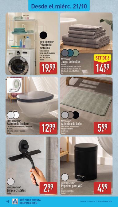 Folleto ALDI - ALDI del 19/10 al 25/10 - página 20