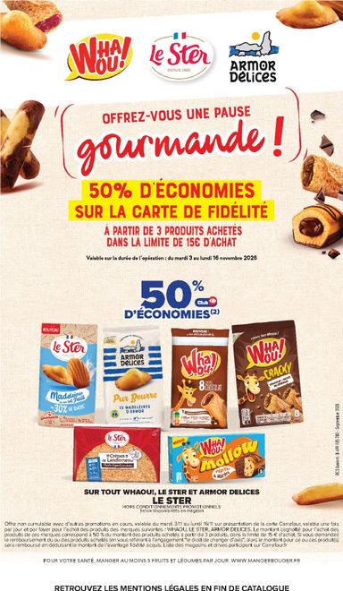 Catalogue Carrefour - Carrefour - Petit Déjeuner valable dès le 03/11 au 16/11 - page 22