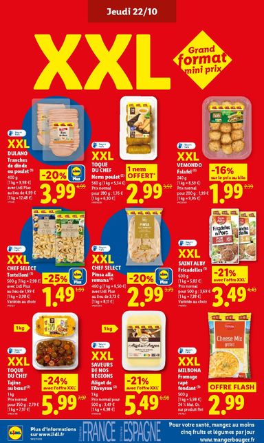Catalogue Lidl - Lidl valable dès le 22/10 au 28/10 - page 24