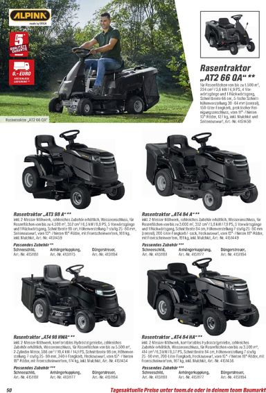 Prospekt toom - Toom - Gartenpflege & Teich gültig ab 01.03. bis 31.12. - seite 50