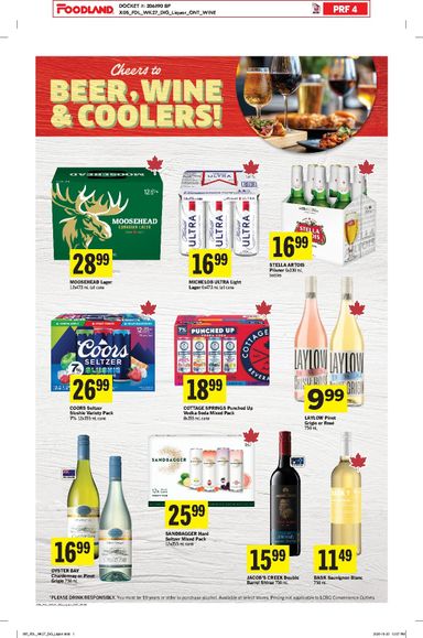Flyer Foodland - Foodland valid since 10-29 until 11-04 - page 7