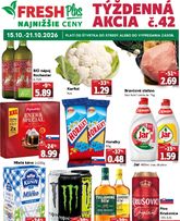Fresh Plus platný od štvrtka 15.10.2026