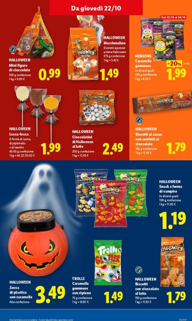 Volantino Lidl - Lidl valido dal 22/10 al 28/10 - pagina 27