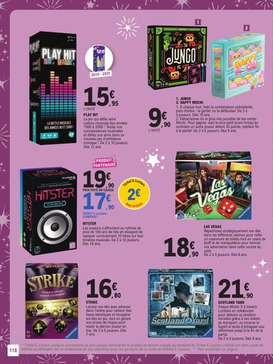 Catalogue E.Leclerc - E.Leclerc - Jouets valable dès le 13/10 au 05/12 - page 118