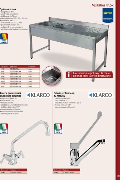 Catalogul Metro - Metro - Echipamente Profesionale pentru HoReCa de la 01.01. până la 31.12. - pagina 101