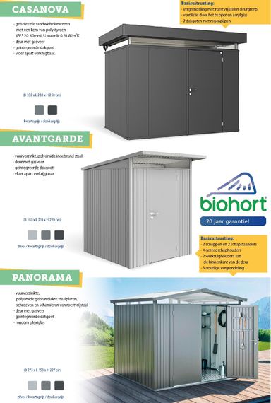Folder Hubo - Hubo - Tuinhuis catalogus van 02/07 tot 31/12 - side 33