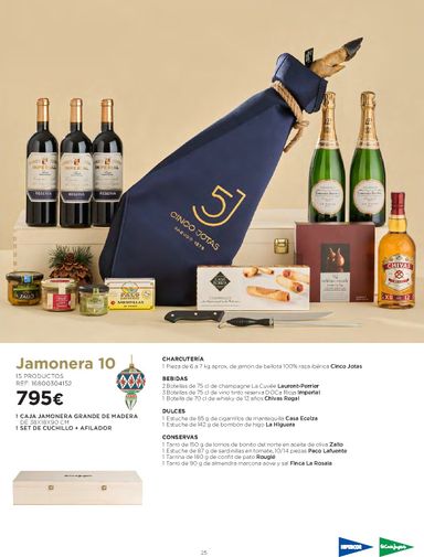 Folleto El Corte Inglés - El Corte Inglés - Cestas de Navidad del 09/10 al 25/12 - página 25
