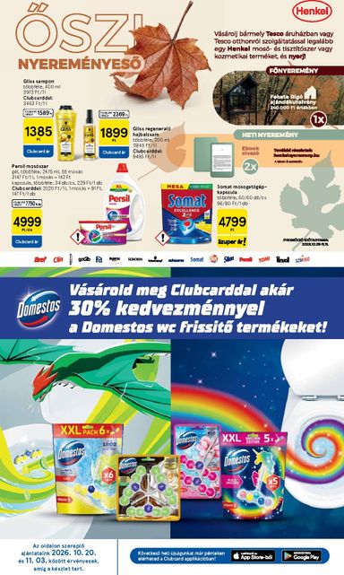 Akciós újság Tesco - Tesco érvényes 10.29.-tól 11.04.-ig - 26 oldal