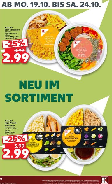 Prospekt Kaufland - Kaufland gültig ab 19.10. bis 24.10. - seite 16