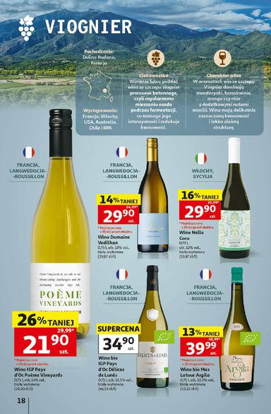 Gazetka Auchan - Hipermarket Auchan - Wino od 05.10. do 31.10. - strona 18