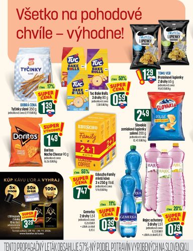 Leták COOP Jednota - COOP Jednota - Tempo od 29.10. do 04.11. - strana 14
