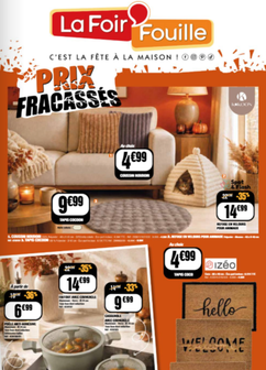 Catalogue La Foir'Fouille de du lundi 26/10