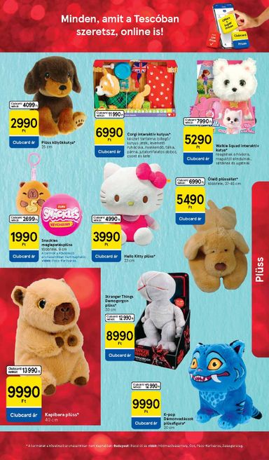 Akciós újság Tesco - Tesco - Karácsonyi játékkatalógus érvényes 10.28.-tól 11.17.-ig - 23 oldal