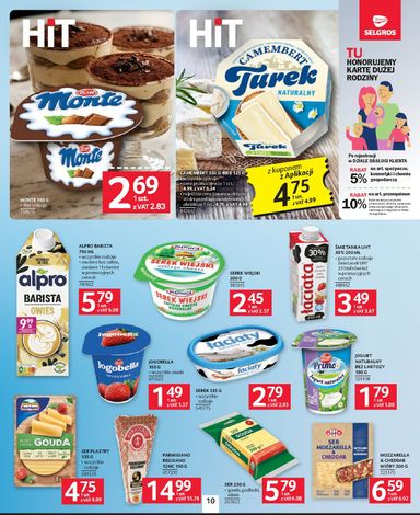 Gazetka Selgros - Selgros cash&carry - Oferta spożywcza od 22.10. do 04.11. - strona 10