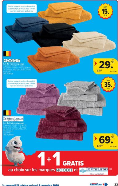 Folder Carrefour - Carrefour Hypermarchés van 21/10 tot 02/11 - side 33