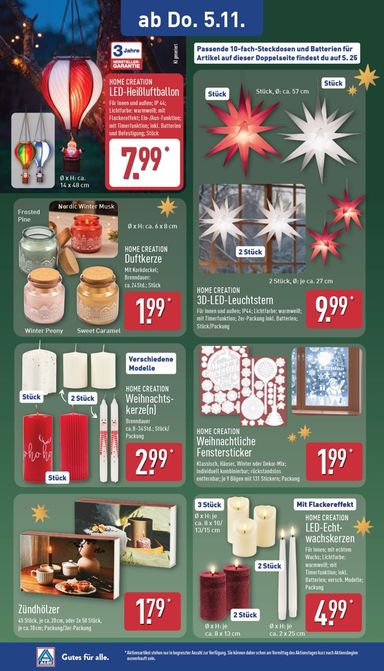 Prospekt ALDI Nord - ALDI NORD gültig ab 02.11. bis 07.11. - seite 25