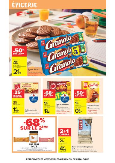 Catalogue Carrefour Market - Carrefour Market - Au Cœur du Goût valable dès le 13/10 au 25/10 - page 45