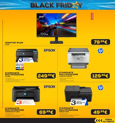 Volantino Euronics - Euronics - Black Friday Anteprima valido dal 29/10 al 11/11 - pagina 18