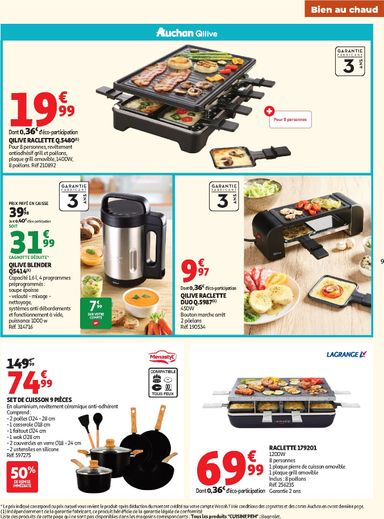 Catalogue Auchan - Auchan valable dès le 20/10 au 25/10 - page 9
