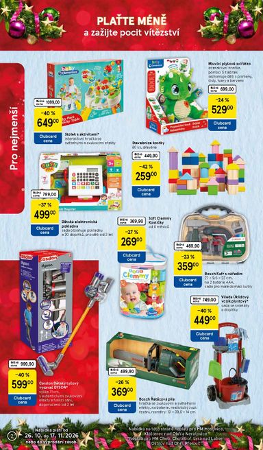 Leták Tesco - Tesco - Vánoční katalog hraček od 26.10. do 17.11. - strana 2