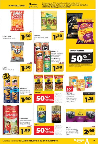 Folleto Alimerka - Alimerka - Asturias del 22/10 al 18/11 - página 29