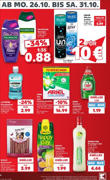 Prospekt Kaufland - Kaufland gültig ab 26.10. bis 31.10. - seite 6