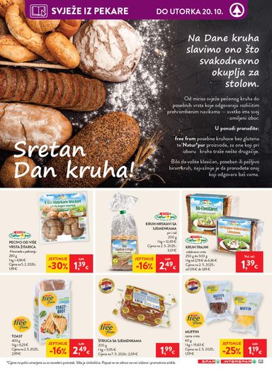 Katalog SPAR - SPAR vrijedi od 14.10. do 20.10. - stranica 15