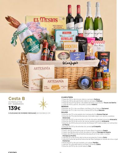 Folleto El Corte Inglés - El Corte Inglés - Cestas de Navidad del 09/10 al 25/12 - página 28