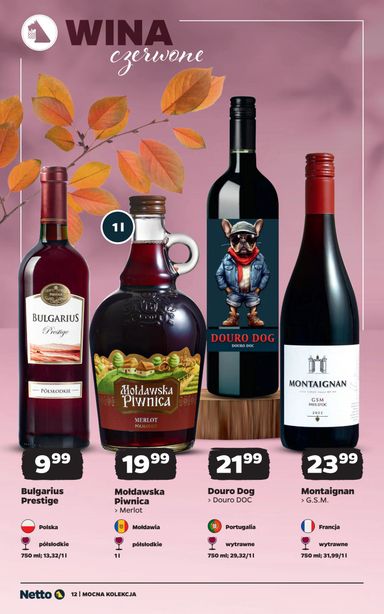 Gazetka Netto - Netto - Mocna kolekcja wina od 26.10. do 07.11. - strona 12