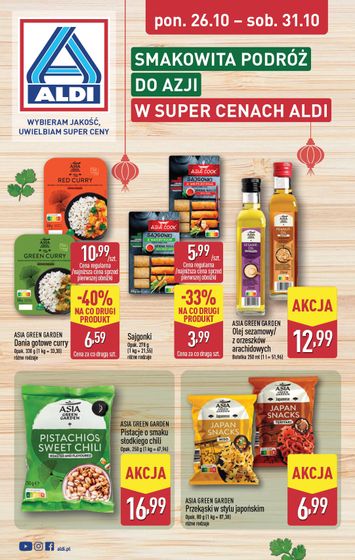 Gazetka ALDI - ALDI - Smakowita podróż do Azji od 26.10. do 31.10. - strona 1