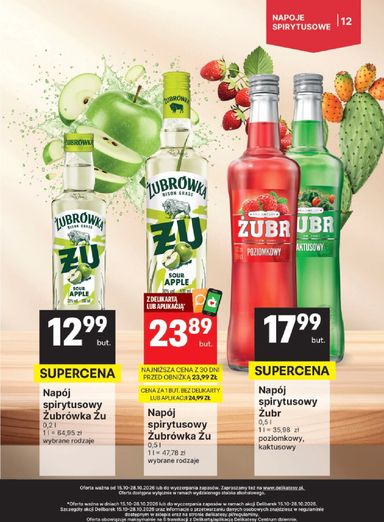 Gazetka Delikatesy Centrum - Delikatesy Centrum - Delibarek od 15.10. do 28.10. - strona 12
