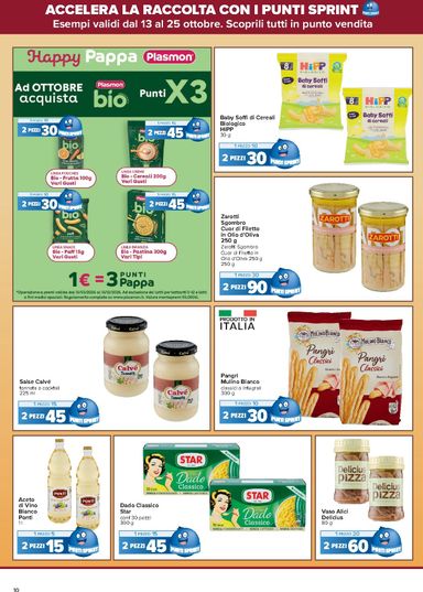 Volantino Carrefour - Carrefour - Punti Sprint Payback valido dal 13/10 al 25/10 - pagina 10
